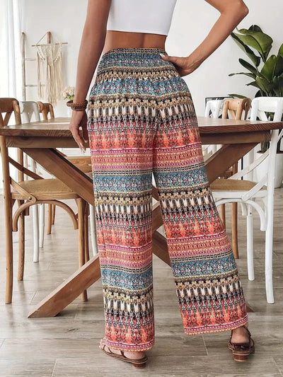 Alessia | Trendy sommerbukse dame med vide ben