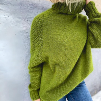 Angela | Elegant høyhalset genser med tidløs stil