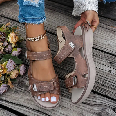 Anja | Komfortable sandaler dame med kilehæl