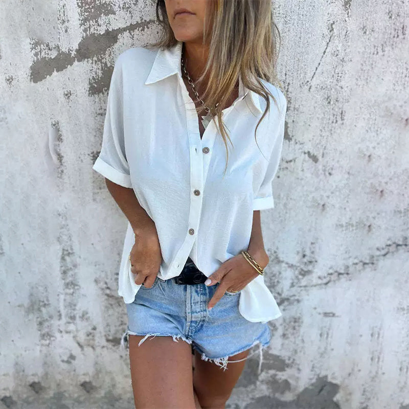 Anna | Uformell skjortebluse med elegant passform