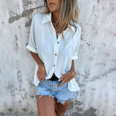Anna | Uformell skjortebluse med elegant passform