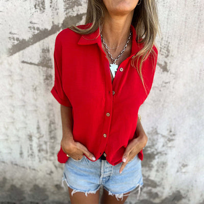Anna | Uformell skjortebluse med elegant passform