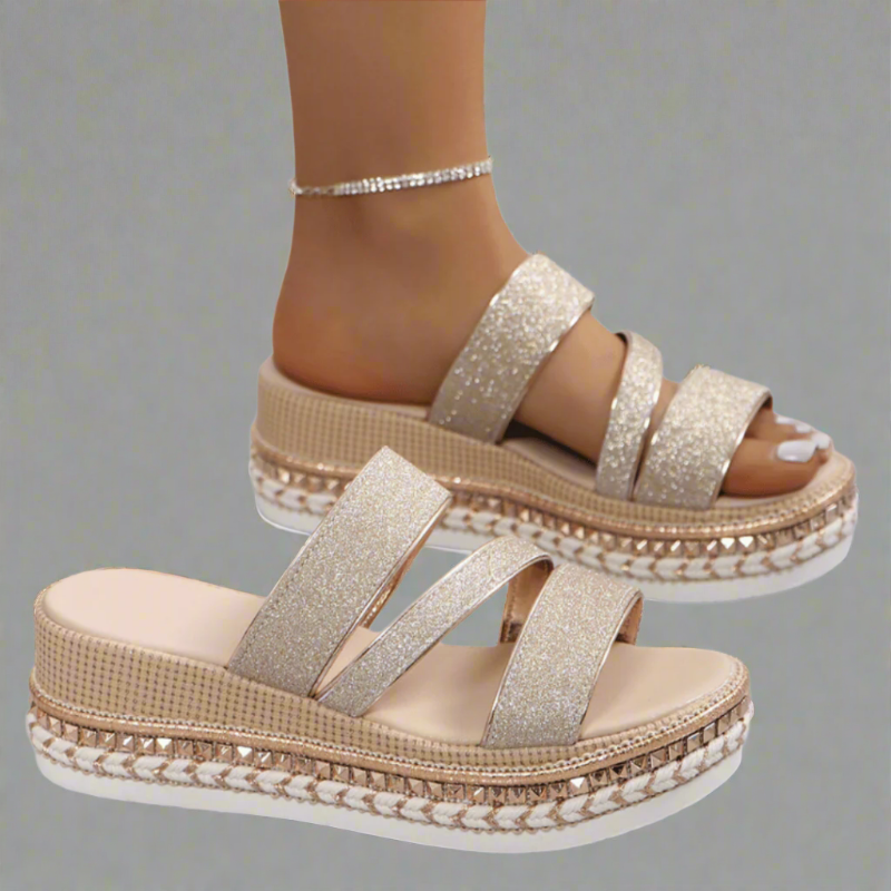 Bente | Komfortabel ortopedisk sandal med godt grep