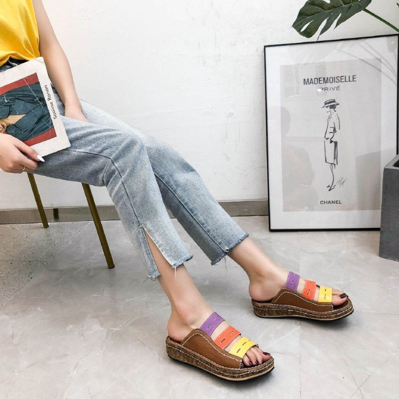 Carla | Premium ortopediske sandaler med delikate stropper