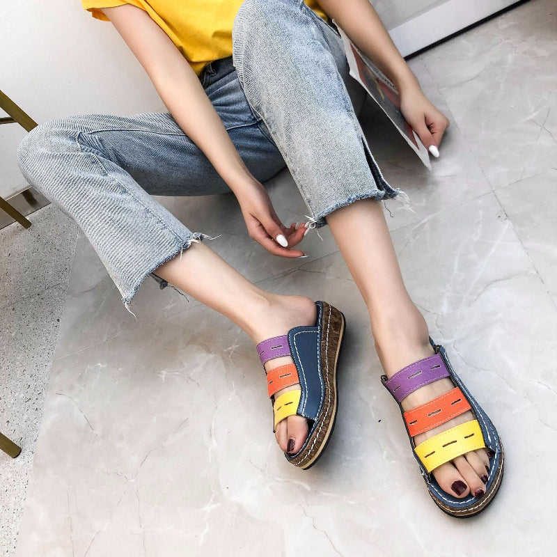 Carla | Premium ortopediske sandaler med delikate stropper
