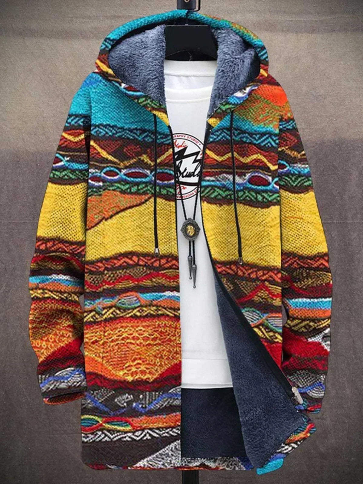 Delilah™ | Luksuriøs cardigan med kunstnerisk inspirasjon