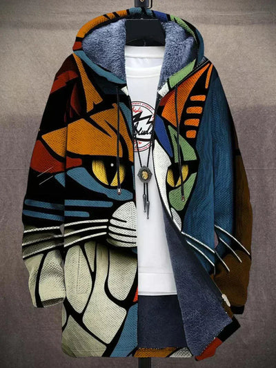 Delilah™ | Luksuriøs cardigan med kunstnerisk inspirasjon