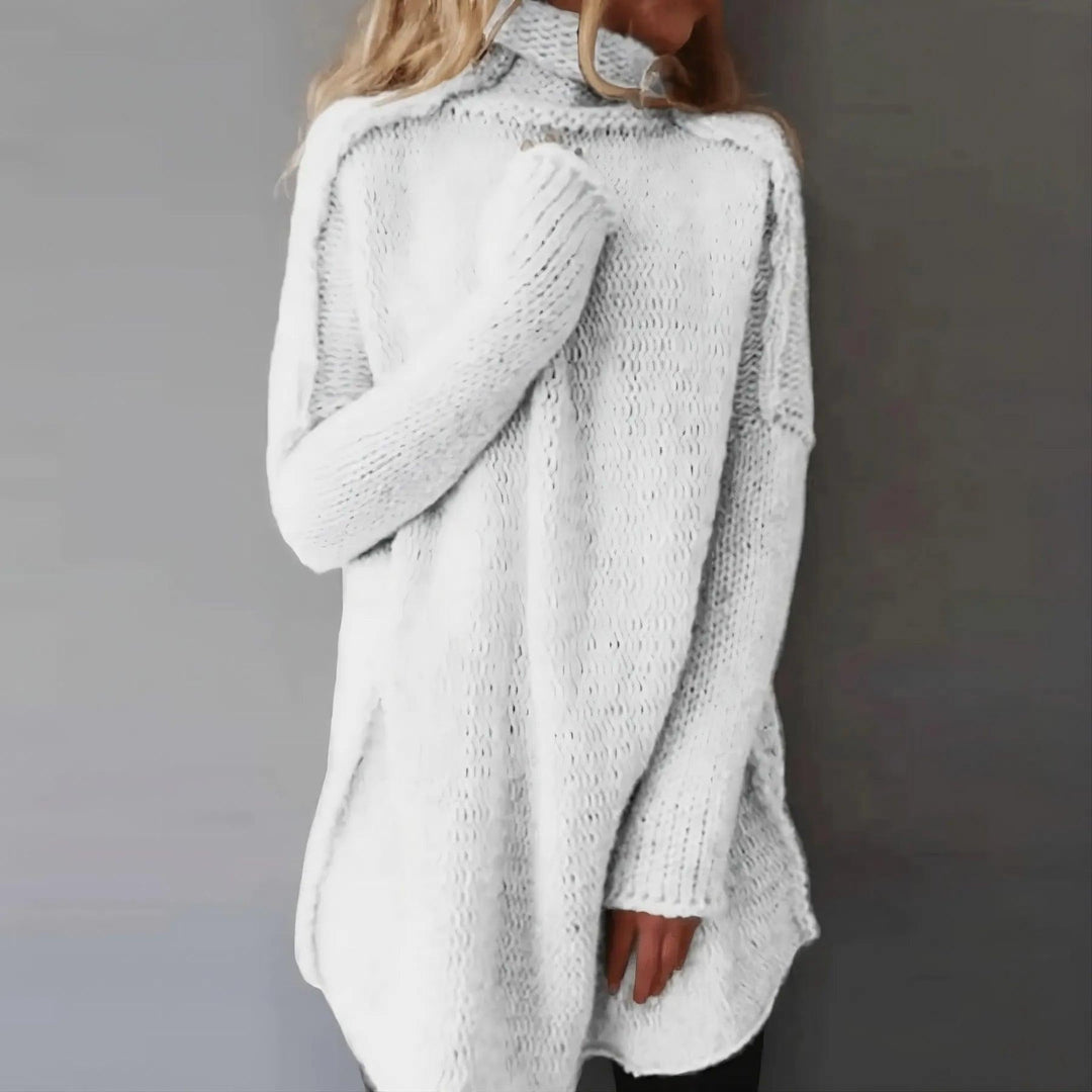 Olivia | Elegant strikkegenser dame med avslappet passform