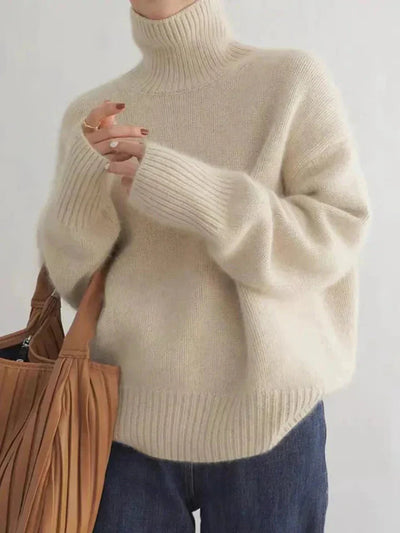 Sofie | Elegant turtleneck genser med høy hals