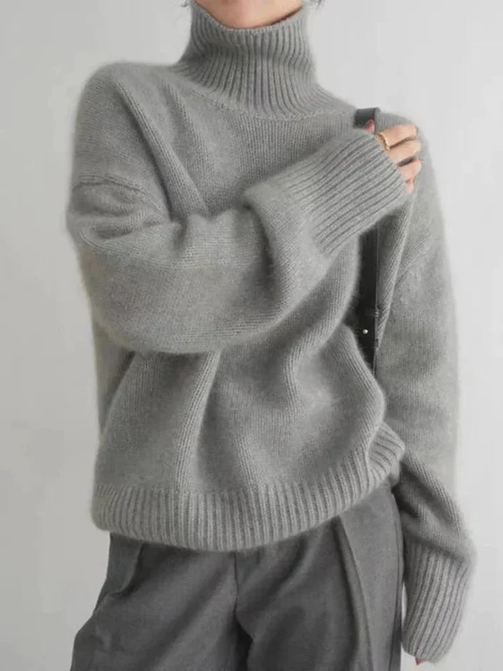 Sofie | Elegant turtleneck genser med høy hals