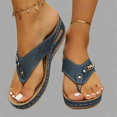 Eva | Retro sandaler med fotbuestøtte