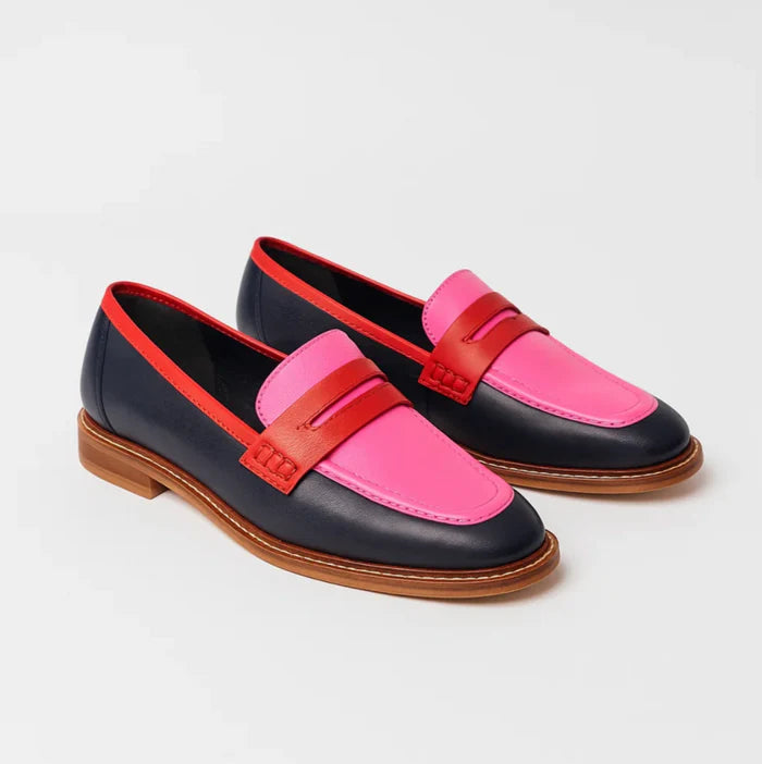 Fabi | Elegant mid heels med fløyelslook
