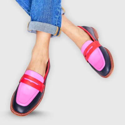 Fabi | Elegant mid heels med fløyelslook