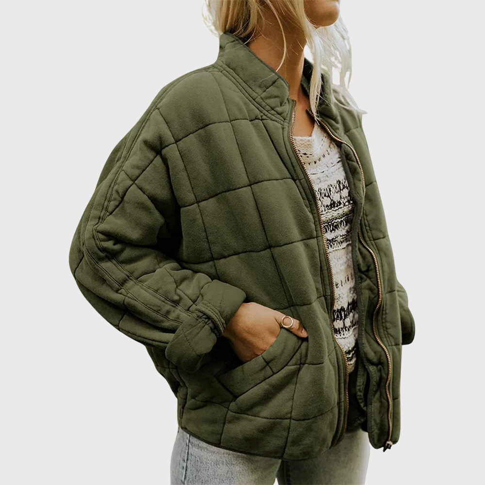 Freja | Lett vinterjakke med oversized passform