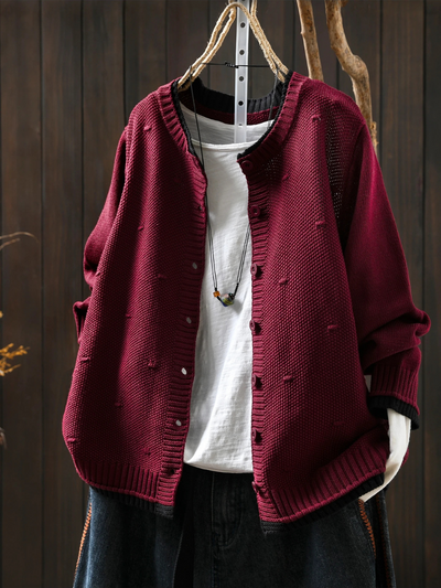 ISOLDE | TEKSTURERT CARDIGAN