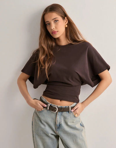 Jasmine | Trendy topp med vide ermer for enhver anledning