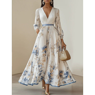 Jessenya | Elegant plissert kjole for enhver anledning