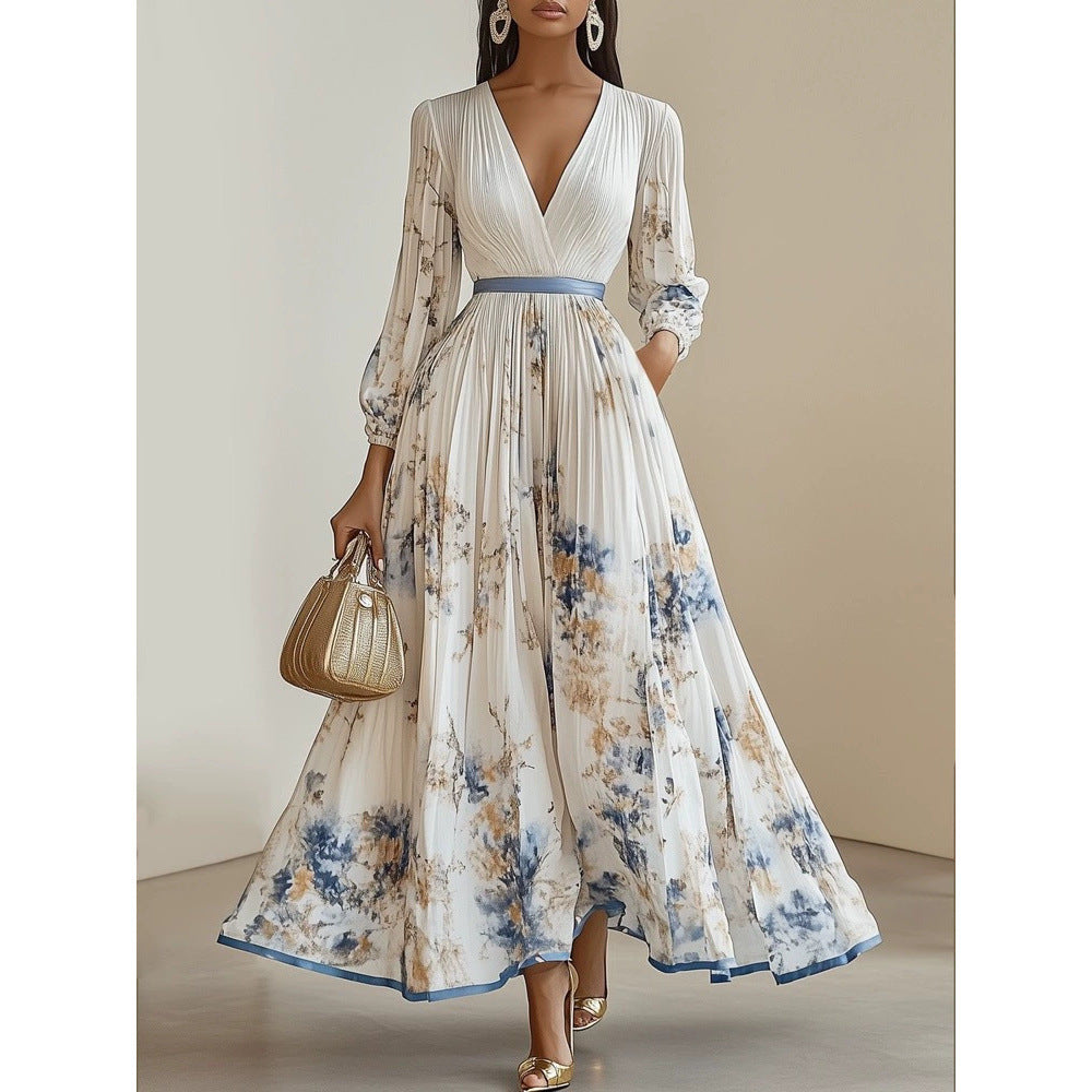 Jessenya | Elegant plissert kjole for enhver anledning