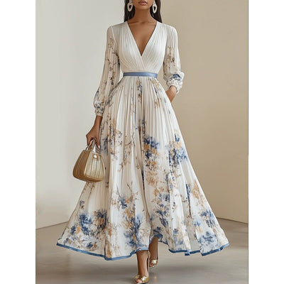 Jessenya | Elegant plissert kjole for enhver anledning