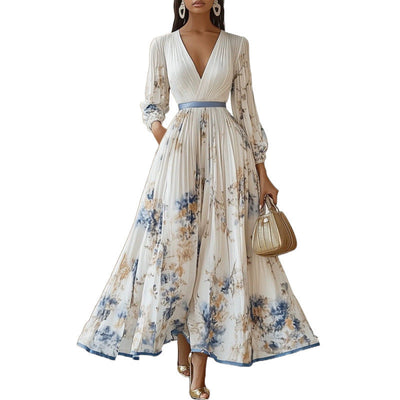 Jessenya | Elegant plissert kjole for enhver anledning