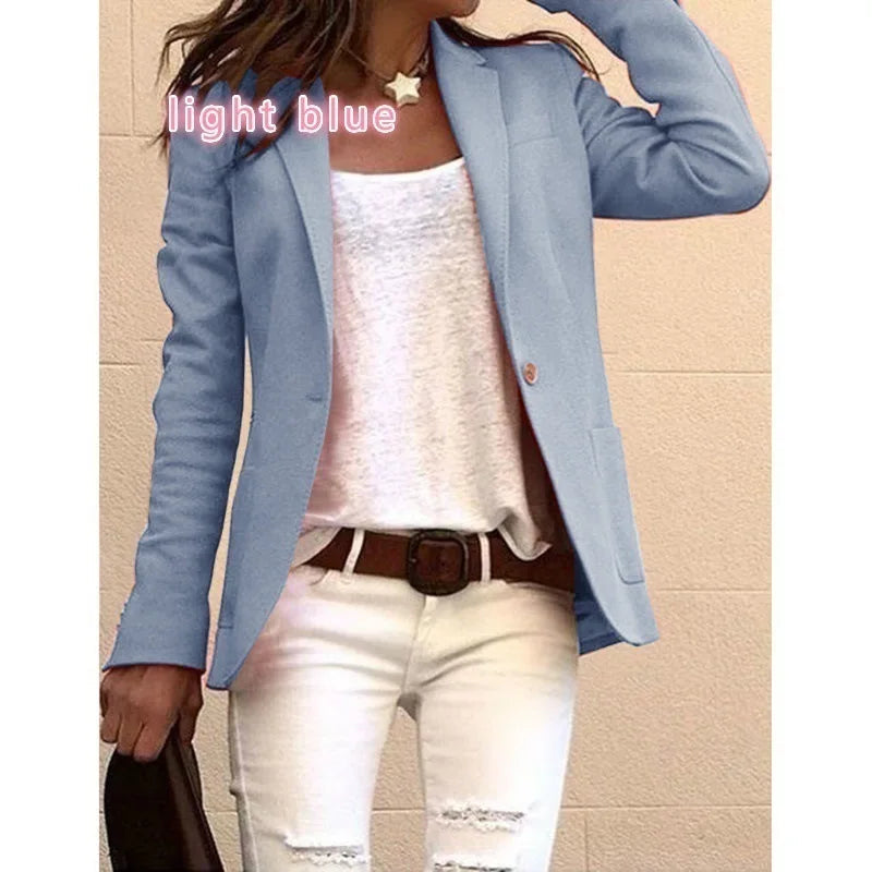 Leona | Uformell blazer dame med slank fasong