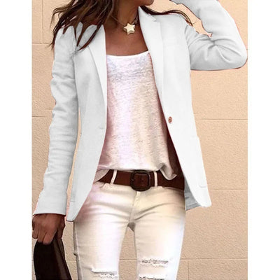 Leona | Uformell blazer dame med slank fasong