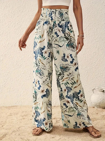 Léonie | Lett sommerbukse med blomsterprint