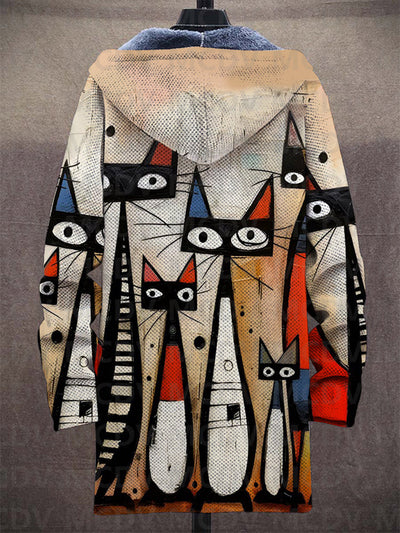 Lowanna™ | Luksuriøs cardigan med kunstnerisk inspirasjon