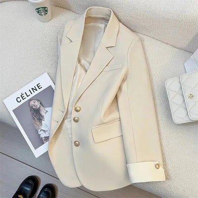 Lucille | Elegant blazer dame med gullknapper