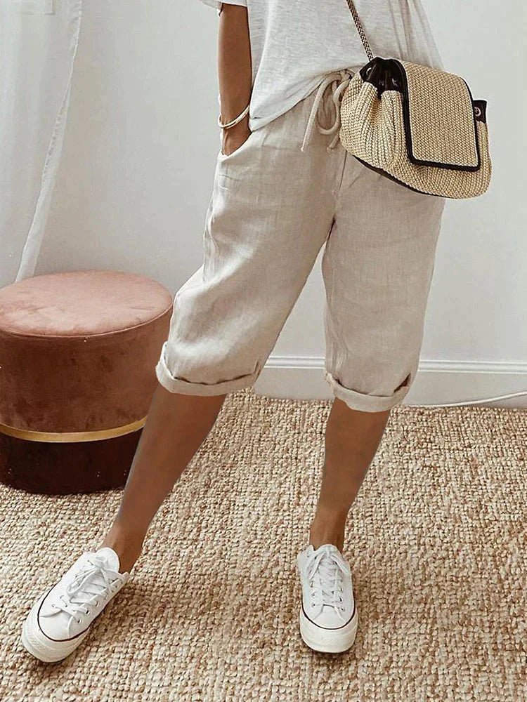 Maja | Lett og komfortabel sommershorts med lommer