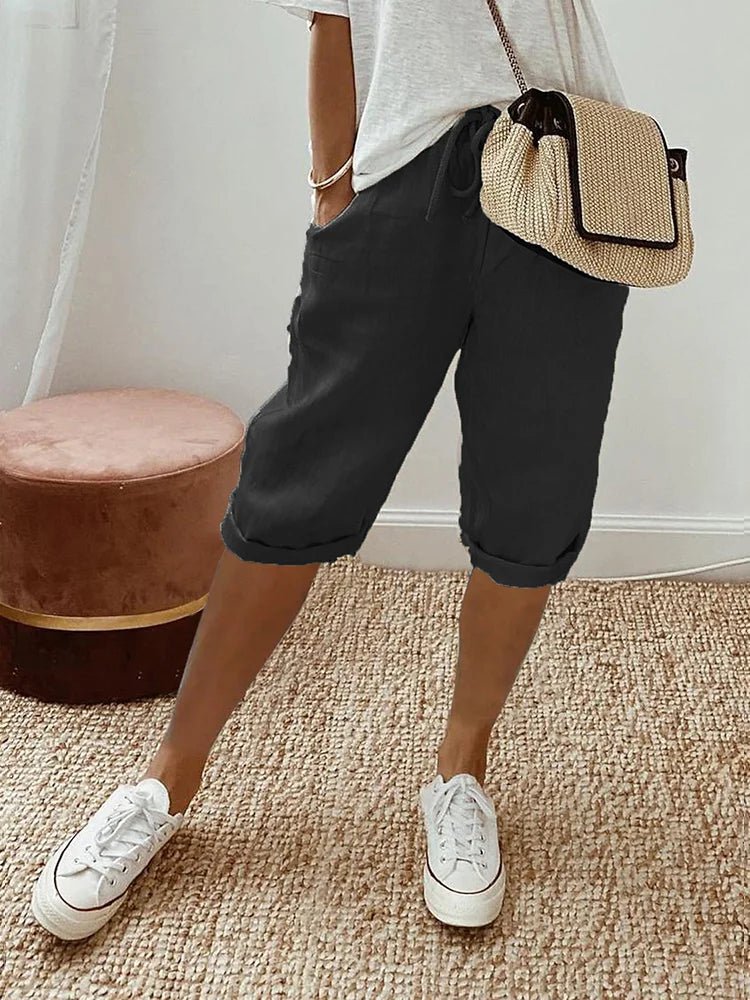 Maja | Lett og komfortabel sommershorts med lommer