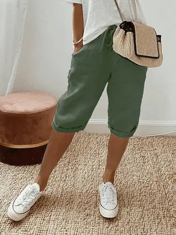 Maja | Lett og komfortabel sommershorts med lommer