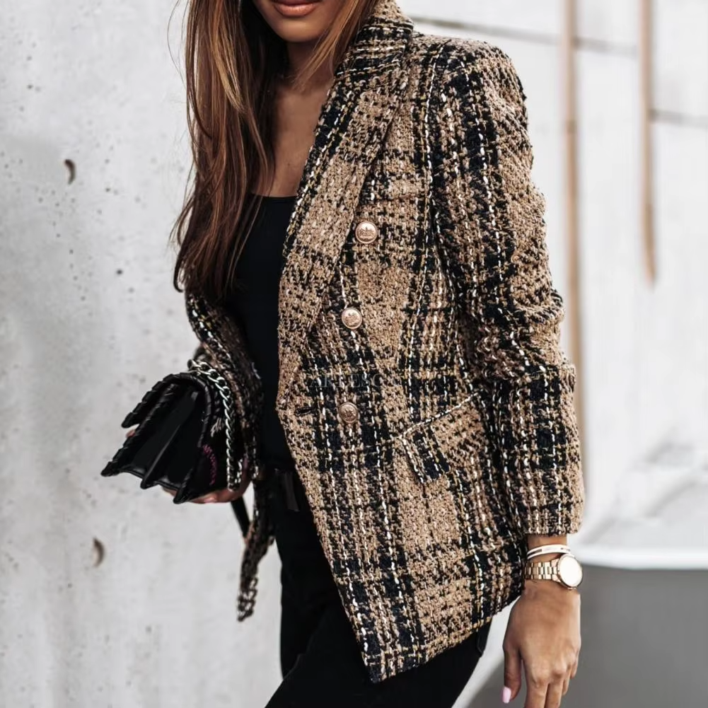 Miranda | Elegant blazer dame med glitrende detaljer