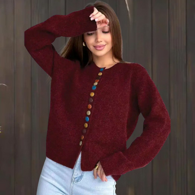 NOELLE | CARDIGAN MED KNAPPER
