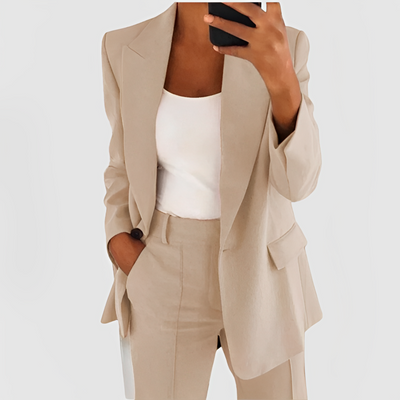 Nadine | Elegant dresssett med blazer og bukser