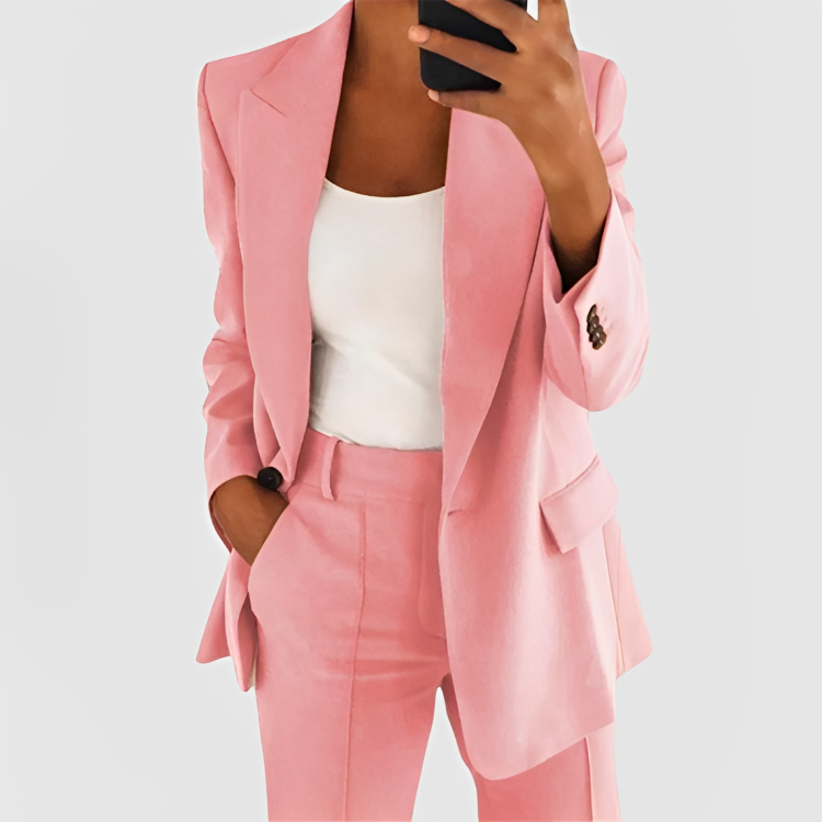 Nadine | Elegant dresssett med blazer og bukser