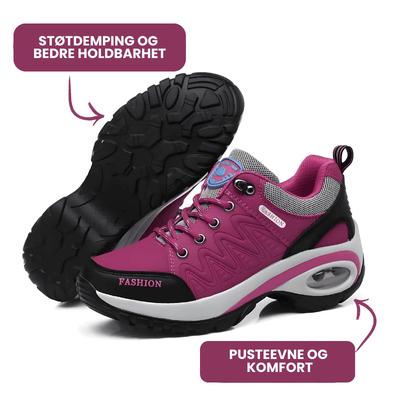 Nora | Ergonomiske joggesko med justerbar demping