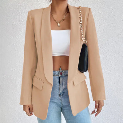 Renee | Klassisk blazer dame med åpen front