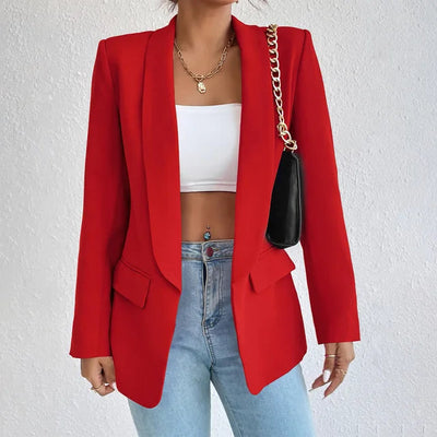 Renee | Klassisk blazer dame med åpen front