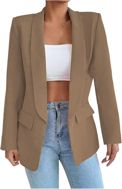Renee | Klassisk blazer dame med åpen front