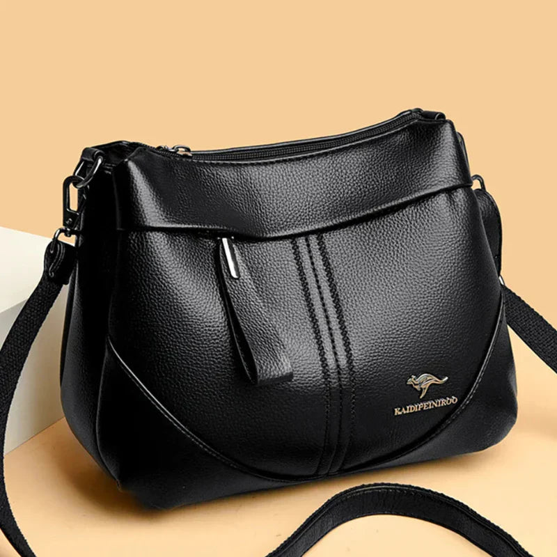 Audrey | Messenger i mykt skinn