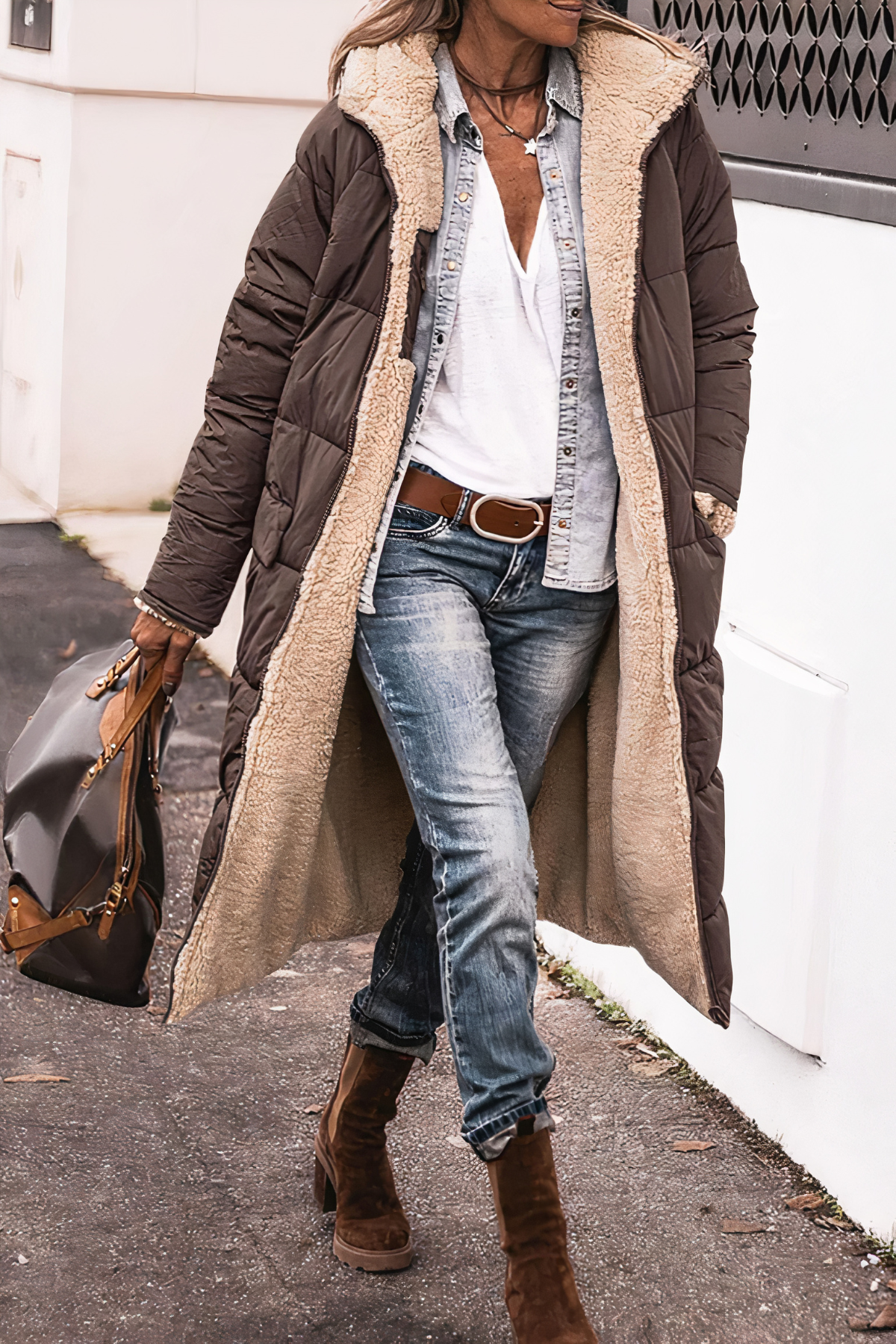 Stella | Elegant vinterparka med dobbel design