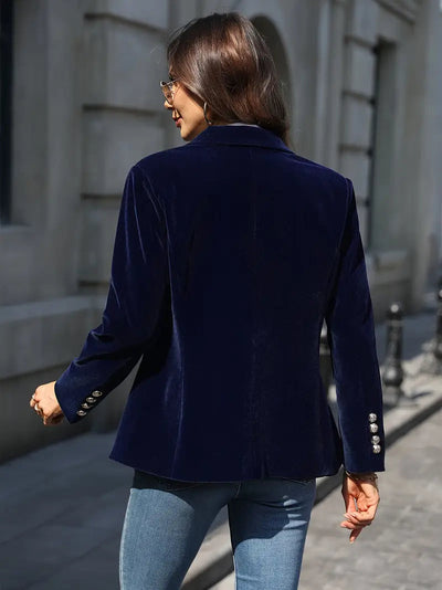 Vivian | Elegant blazer dame med gullknapper