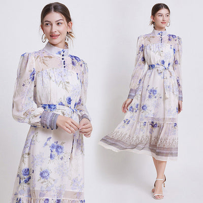 Zehlia | Elegant blomstrete kjole for sommerens anledninger