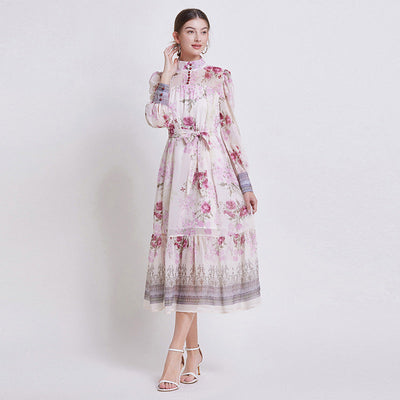 Zehlia | Elegant blomstrete kjole for sommerens anledninger