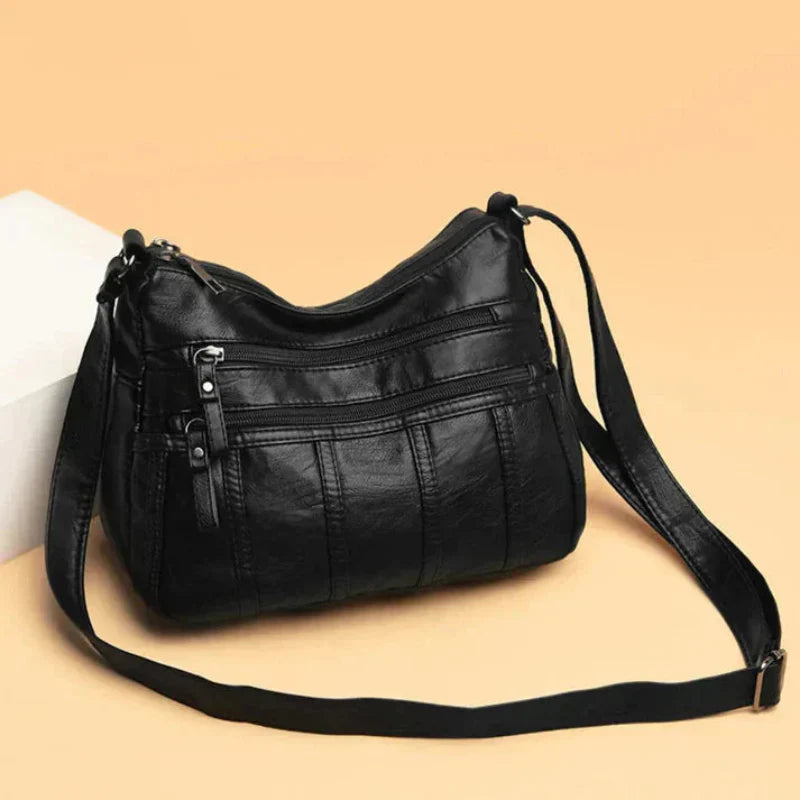 Annnika | Myk Lær Crossbody Veske