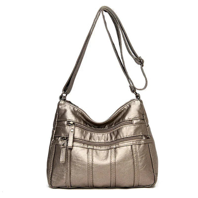 Annnika | Myk Lær Crossbody Veske