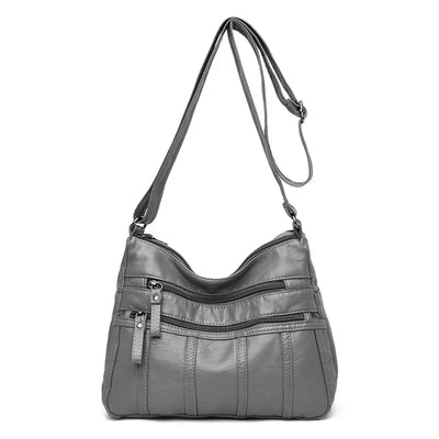 Annnika | Myk Lær Crossbody Veske