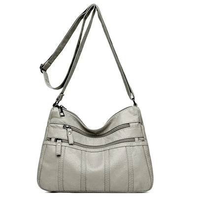 Annnika | Myk Lær Crossbody Veske
