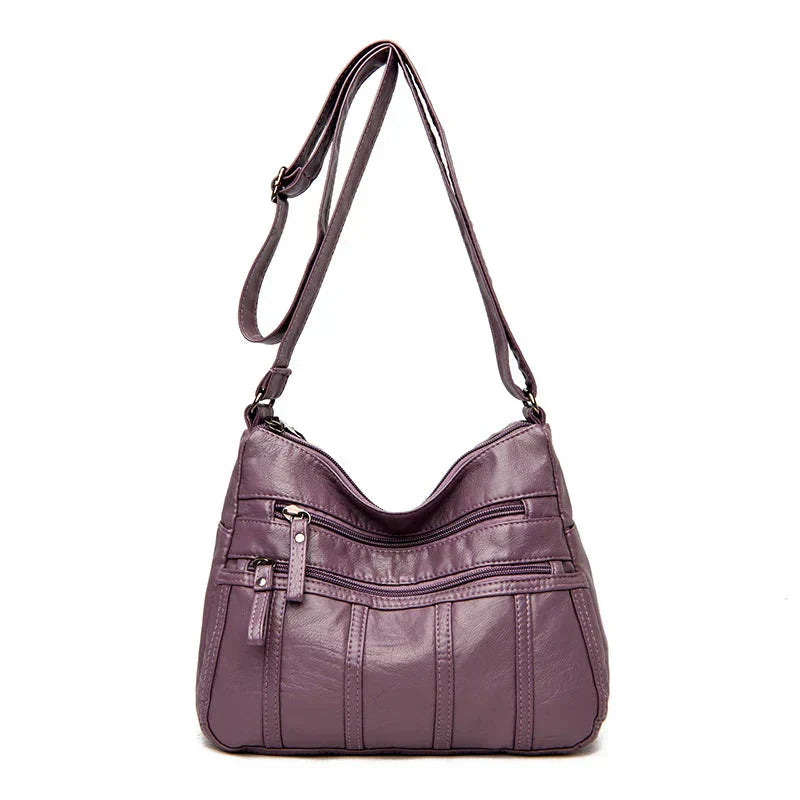 Annnika | Myk Lær Crossbody Veske